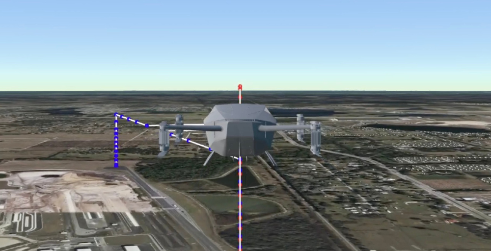 air taxi simulation