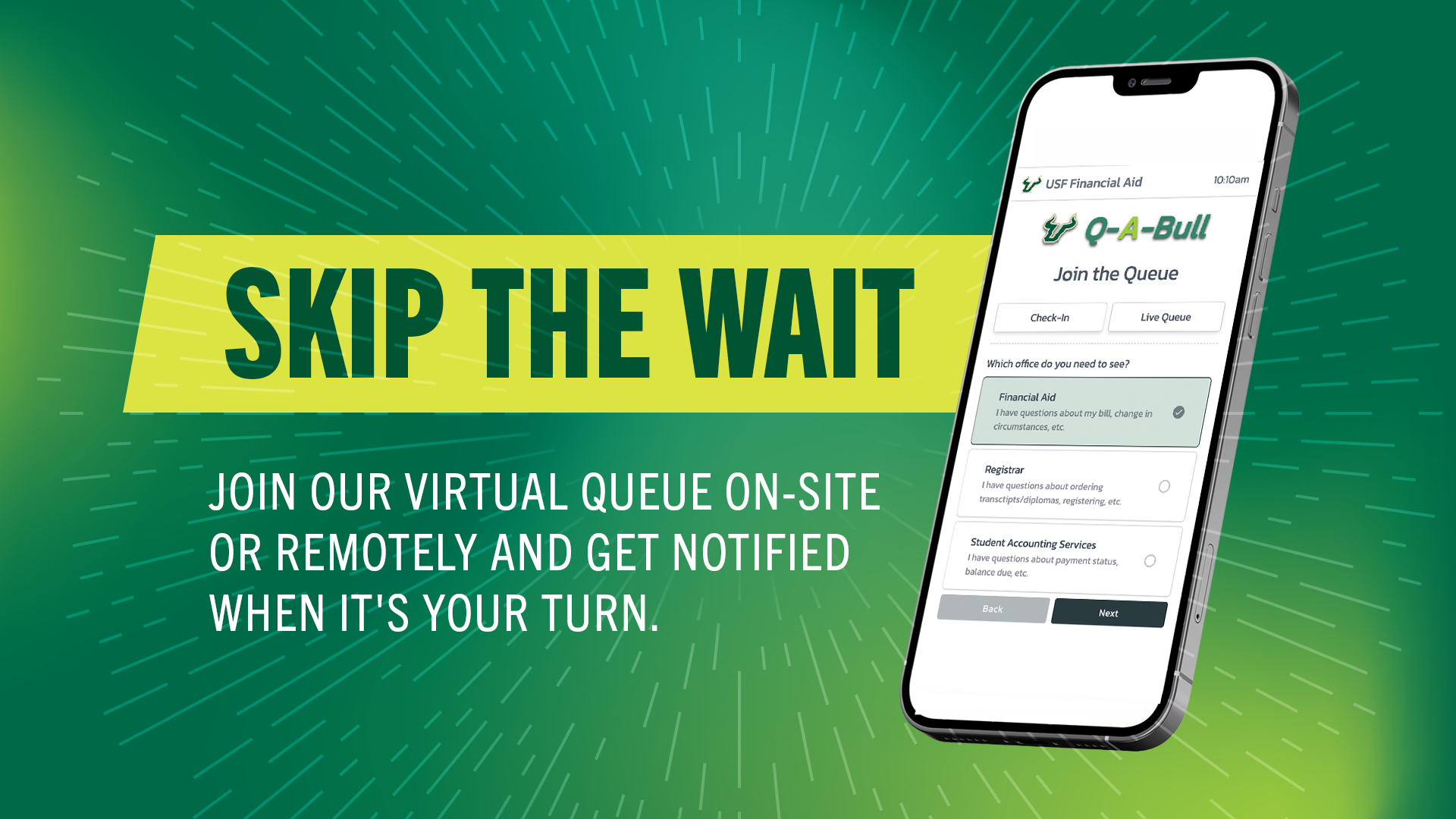 skip the wait