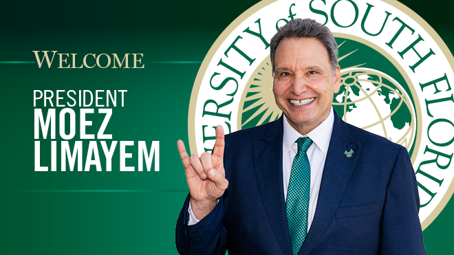 Welcome Dr. Moez Limayem, USF's 9th president